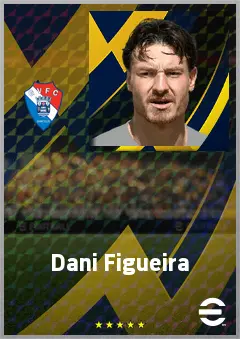 Dani Figueira eFootball 2026 player card, 71 OVR GK