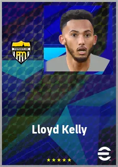 Lloyd Kelly eFootball 2026 player card, 77 OVR CB