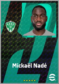 Mickaël Nadé eFootball 2026 player card, 71 OVR CB
