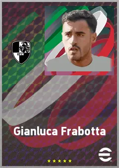 Gianluca Frabotta eFootball 2026 player card, 69 OVR LB