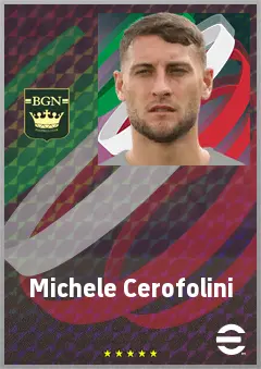 Michele Cerofolini eFootball 2026 player card, 70 OVR GK