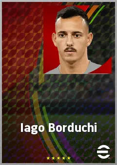 Iago Borduchi eFootball 2026 player card, 72 OVR LB