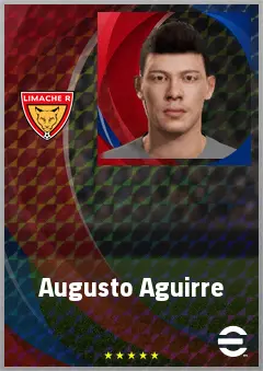 Augusto Aguirre eFootball 2026 player card, 68 OVR CB