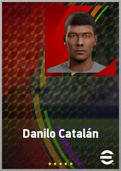 Danilo Catalán eFootball 2026 player card, 67 OVR CMF