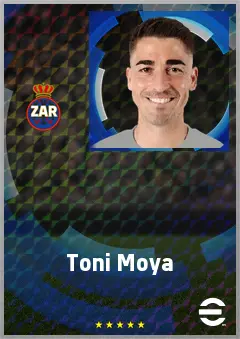 Toni Moya eFootball 2026 player card, 69 OVR CMF
