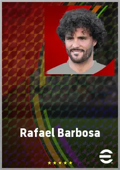 Rafael Barbosa eFootball 2026 player card, 70 OVR LWF