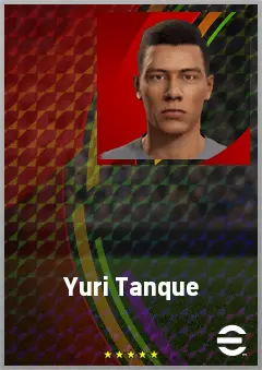 Yuri Tanque eFootball 2026 player card, 69 OVR CF
