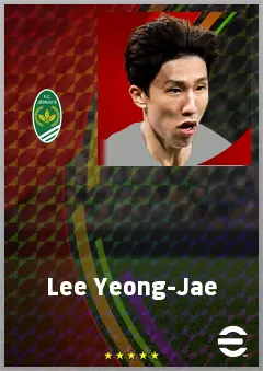 Lee Yeong-Jae eFootball 2026 player card, 68 OVR CMF