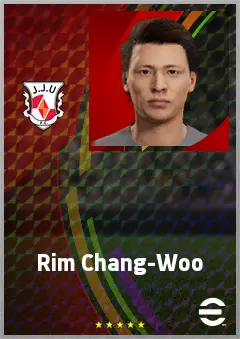 Rim Chang-Woo eFootball 2026 player card, 66 OVR RB