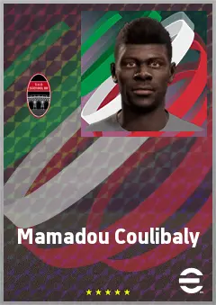 Mamadou Coulibaly eFootball 2026 player card, 69 OVR CMF