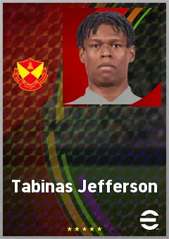 Tabinas Jefferson eFootball 2026 player card, 69 OVR CB