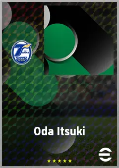 Oda Itsuki eFootball 2026 player card, 68 OVR RB