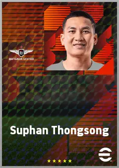 Suphan Thongsong eFootball 2026 player card, 67 OVR CB