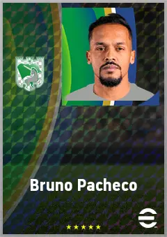 Bruno Pacheco eFootball 2026 player card, 71 OVR LB