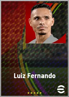 Luiz Fernando eFootball 2026 player card, 73 OVR LWF