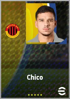 Chico eFootball 2026 player card, 70 OVR CB