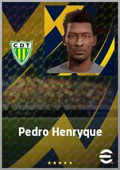Pedro Henryque eFootball 2026 player card, 65 OVR RMF