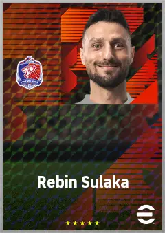Rebin Sulaka eFootball 2026 player card, 69 OVR CB
