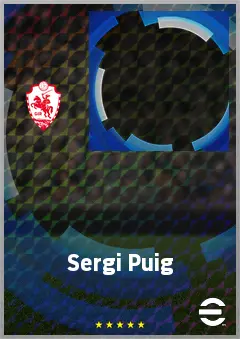 Sergi Puig eFootball 2026 player card, 68 OVR GK
