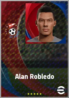 Alan Robledo eFootball 2026 player card, 69 OVR CB