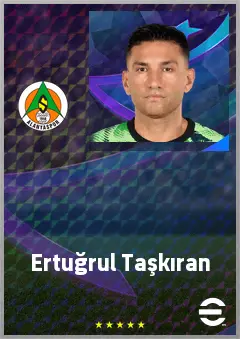 Ertuğrul Taşkıran eFootball 2026 player card, 70 OVR GK