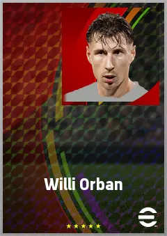 Willi Orban eFootball 2026 player card, 78 OVR CB