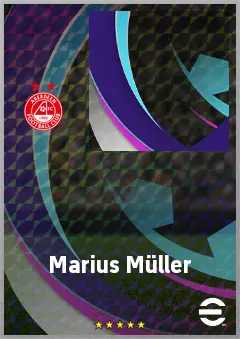 Marius Müller eFootball 2026 player card, 71 OVR GK