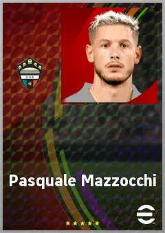 Pasquale Mazzocchi eFootball 2026 player card, 71 OVR RB