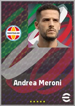Andrea Meroni eFootball 2026 player card, 70 OVR CB