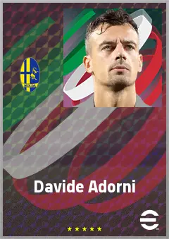 Davide Adorni eFootball 2026 player card, 71 OVR CB