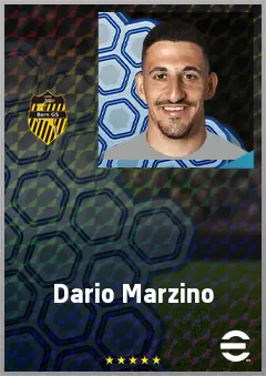Dario Marzino eFootball 2026 player card, 65 OVR GK