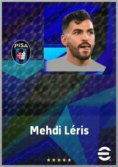 Mehdi Léris eFootball 2026 player card, 71 OVR RMF