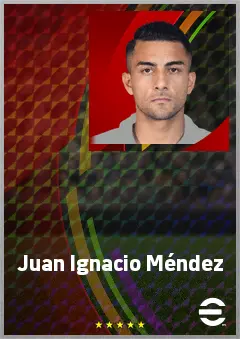 Juan Ignacio Méndez eFootball 2026 player card, 70 OVR CMF