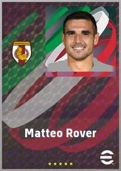 Matteo Rover eFootball 2026 player card, 68 OVR LMF