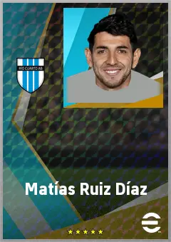 Matías Ruiz Díaz eFootball 2026 player card, 69 OVR RB