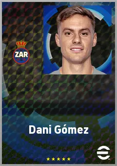 Dani Gómez eFootball 2026 player card, 69 OVR CF