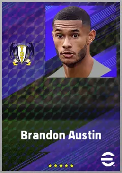 Brandon Austin eFootball 2026 player card, 68 OVR GK