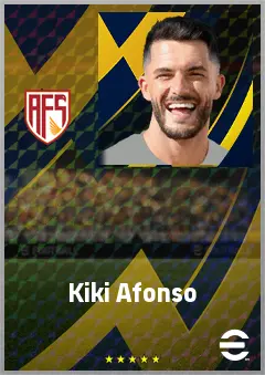 Kiki Afonso eFootball 2026 player card, 70 OVR LB