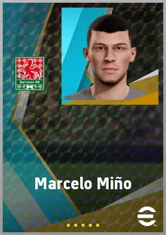 Marcelo Miño eFootball 2026 player card, 75 OVR GK