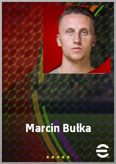 Marcin Bułka eFootball 2026 player card, 77 OVR GK