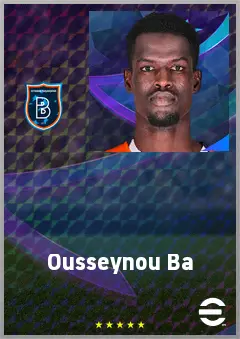 Ousseynou Ba eFootball 2026 player card, 71 OVR CB