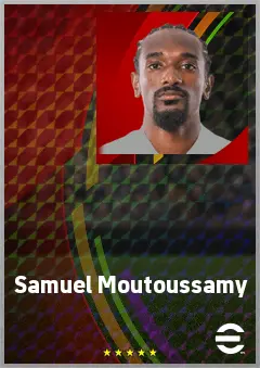 Samuel Moutoussamy eFootball 2026 player card, 72 OVR CMF