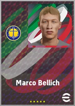 Marco Bellich eFootball 2026 player card, 69 OVR CB