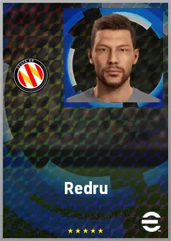 Redru eFootball 2026 player card, 67 OVR LB