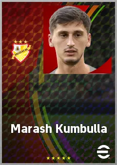 Marash Kumbulla eFootball 2026 player card, 71 OVR CB