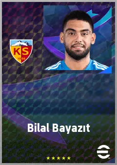 Bilal Bayazıt eFootball 2026 player card, 71 OVR GK
