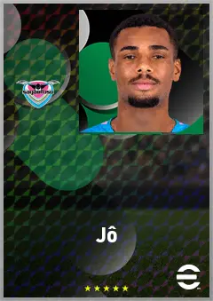 Jô eFootball 2026 player card, 67 OVR CF
