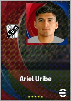 Ariel Uribe eFootball 2026 player card, 69 OVR AMF