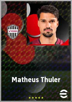 Matheus Thuler eFootball 2026 player card, 73 OVR CB