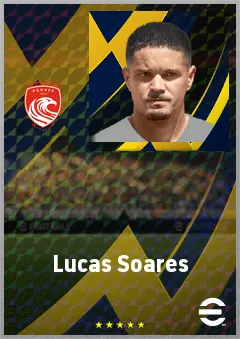 Lucas Soares eFootball 2026 player card, 68 OVR RB